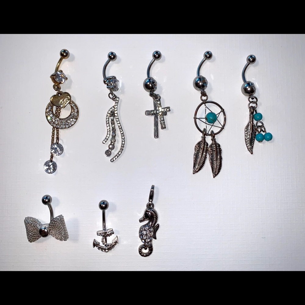 Dangling Belly Button Rings